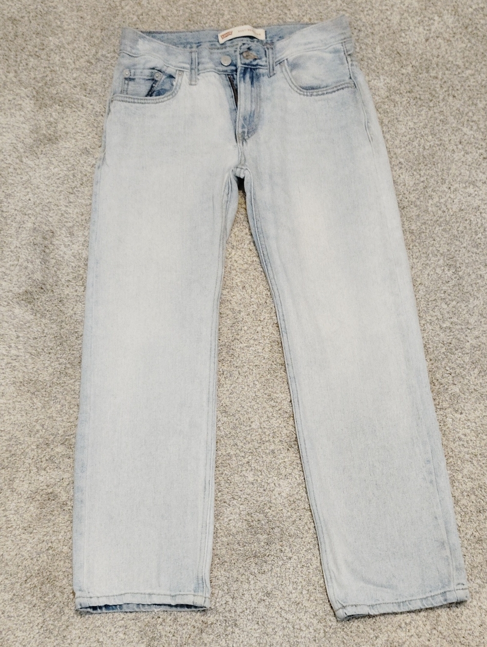 Levi's 505 Women's Straight Leg Jeans - Light Blue Wash